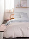 Today Bettbezug Baumwolle Einzelbett 140x200 Soft Pink