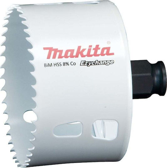 Makita Ποτηροτρύπανo Ξηρής Κοπής με Διάμετρο 79mm για Ξύλο, Μέταλλο και Πλαστικό