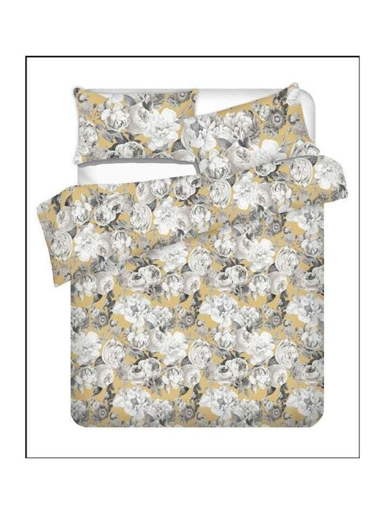 Domoletti Duvet Cover Set Cotton Single with Pillowcase 160x200 Cotton