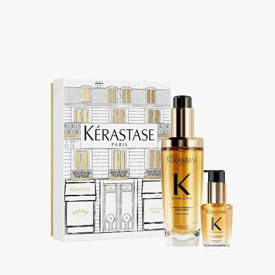 Kérastase Elixir Ultime Limited Edition Holiday Σετ Περιποίησης Μαλλιών με Λάδι 2τμχ