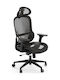 Stuhl Büro mit Armen Black SENSE7