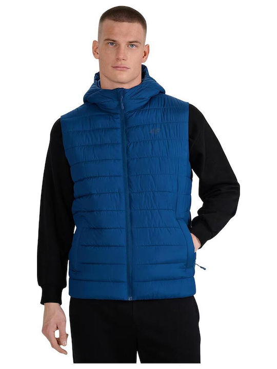 4F Sleeveless Winter Jacket Blue