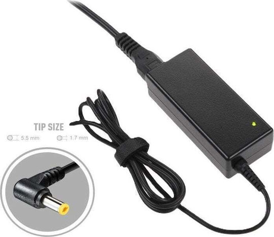 65w Φορτιστής Φορητό Υπολογιστή 19v 3.42a 5.5x1.7mm Acer