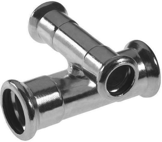 Kan-therm Τετράγωνο 90° Διέλευσης 15x15x15x15mm Χαλύβδινο 620288.9