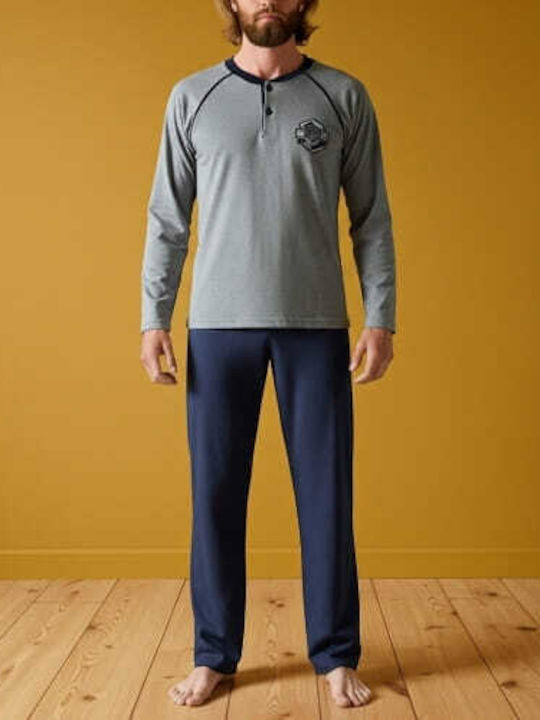 Rimoli Men's Winter Pajama Pants Anthracite