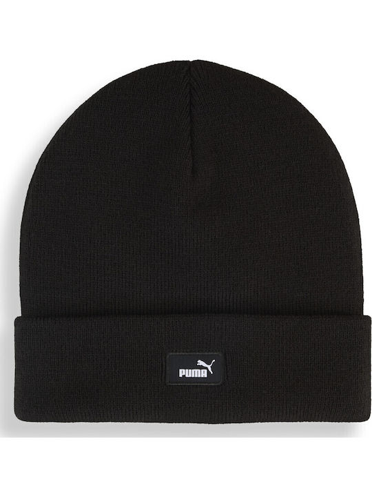 Beanie Γυναικείος Σκούφος Πλεκτός σε Μαύρο χρώμα