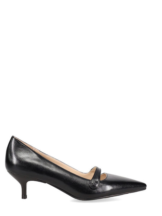 Black Heels with Strap
