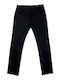 Herrenhose Chinos Entspannt Passform Schwarz