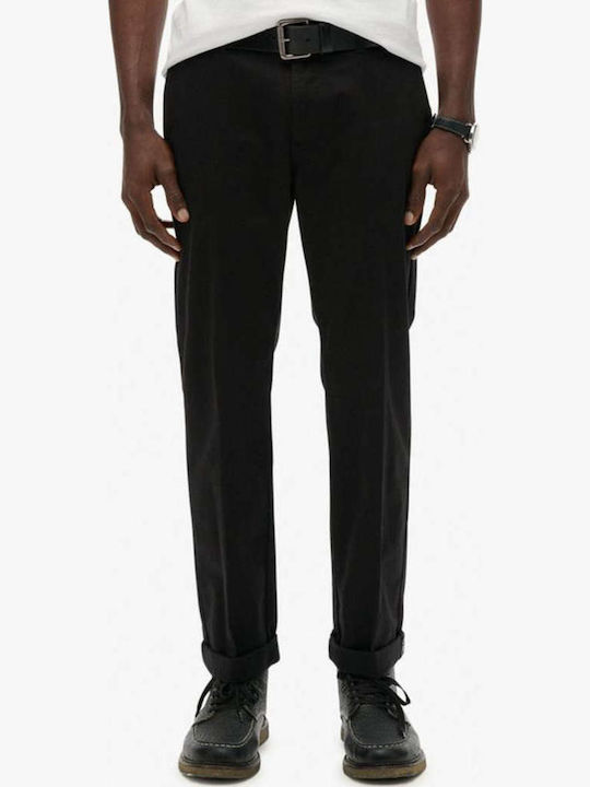Superdry D1 Stud Trousers Chino Elastic in Regu...