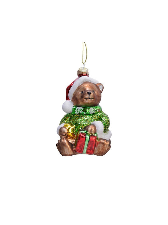 Hängender Weihnachtsbaumschmuck Bär Glasartig 12cm Verschiedene Designs Verschiedene Designs