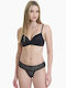 Damen Brasilien mit Spitze Schwarz
