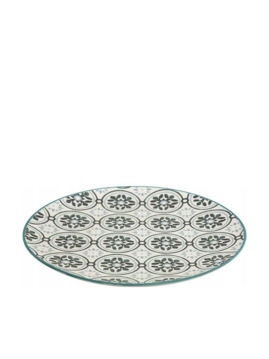 Secret de Gourmet Plate Desert Green with Diameter 22.5cm