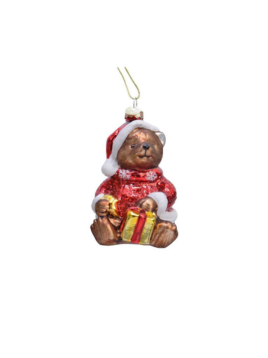 Hängender Weihnachtsbaumschmuck Bär Glasartig 12cm Verschiedene Designs Verschiedene Designs