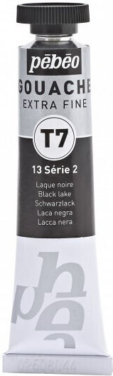 Pebeo Τέμπερα Ζωγραφικής Black Lake σε Σωληνάριο 20ml