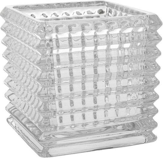 Iliadis Decorative Vase Transparent 15x15x15cm