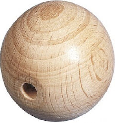 Wooden Ball Diameter 30mm Single Hole 6mm
