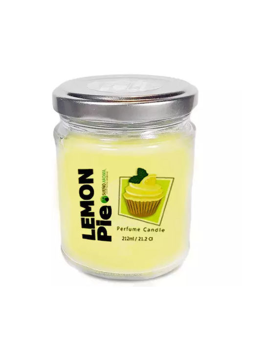 Sueno Aroma Φυτικό Αρωματικό Κερί Lemon Pie Βανίλια & Λεμόνι 212 Ml