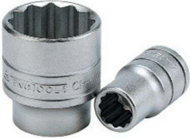 Teng Tools Pneumatic Socket with Frame Host 1/2" Diameter 1/2" / 10 / 12 / 38