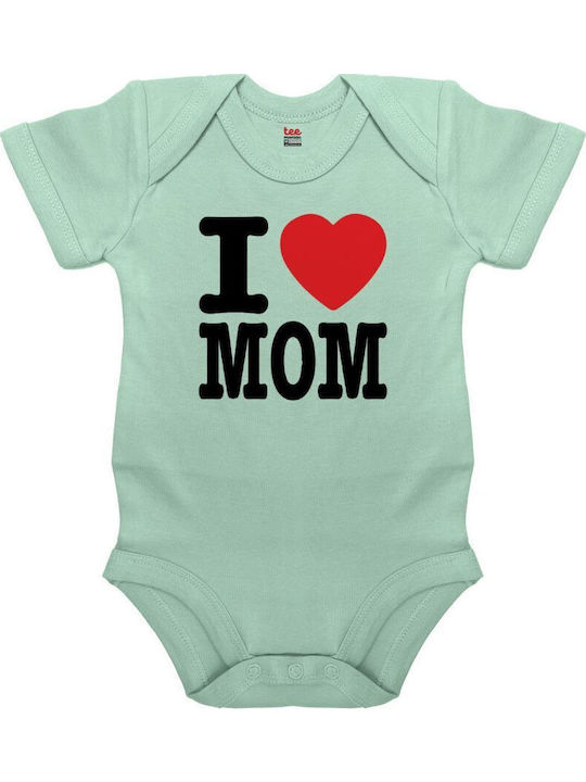 Koupakoupa I Love Mom Short-Sleeved Mint