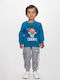 Kids Sweatpants Set Petrol Blue 2pcs University Champs