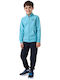Kids Sweatpants Set Light Blue 2 Pieces