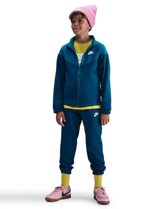 Nike Παιδικό Παντελόνι Φόρμας Dri-Fit Blue Forc...