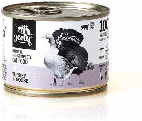 3coty Karma 3coty Turkey + Goose Complete Cat Wet Food 180t24tg 0.18 Kg