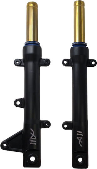 Boots Front Forks Fork 4cm Short Honda Gtr 150 Aji Racing Black