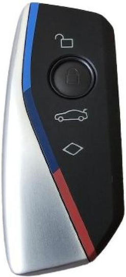 Κέλυφος Τύπου Bmw Smartkey Κλειδί 4 Κουμπιά Νέο Μοντέλα