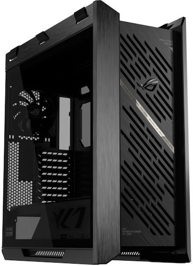 Asus ROG Strix Helios II Gaming Midi Tower Computer Case with Side Window and RGB Lighting Black