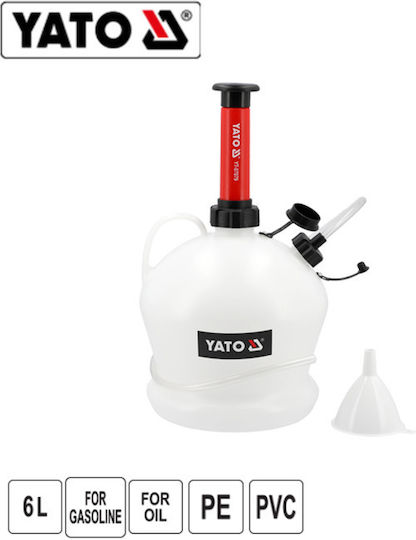 Yato Yt-07079 Pompă Manuală pentru Benzină și Ulei 6L