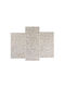 Σετ Μοντέρνα Χαλιά Κρεβατοκάμαρας Beige 9999991329386 3τμχ