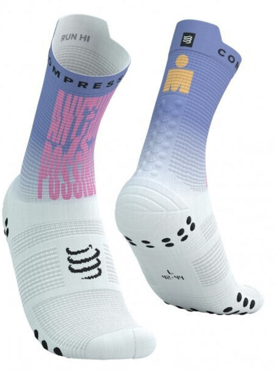 Compressport Racing Running Κάλτσες Λευκές 1 Ζε...