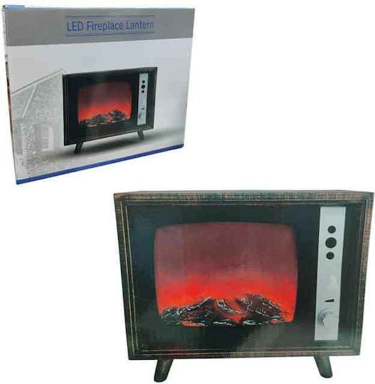 TV design – Decorative Lamp Fireplace
