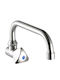 Heinrich Schulte Classic Line Wall Kitchen Faucet Silver