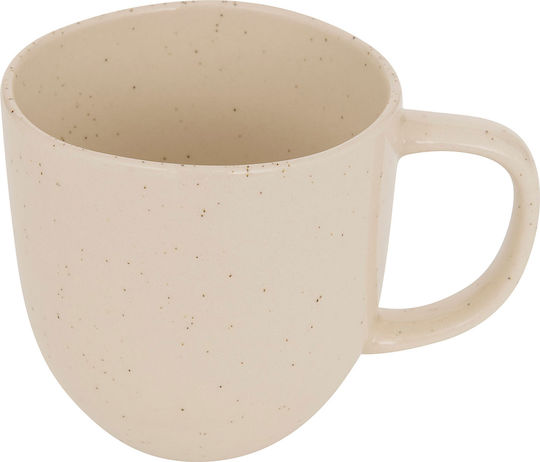 Becher Keramik Beige 440ml