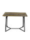 Tisch Bar für Außenbereich Zusammenklappbar Bistro Black 120x65x98cm