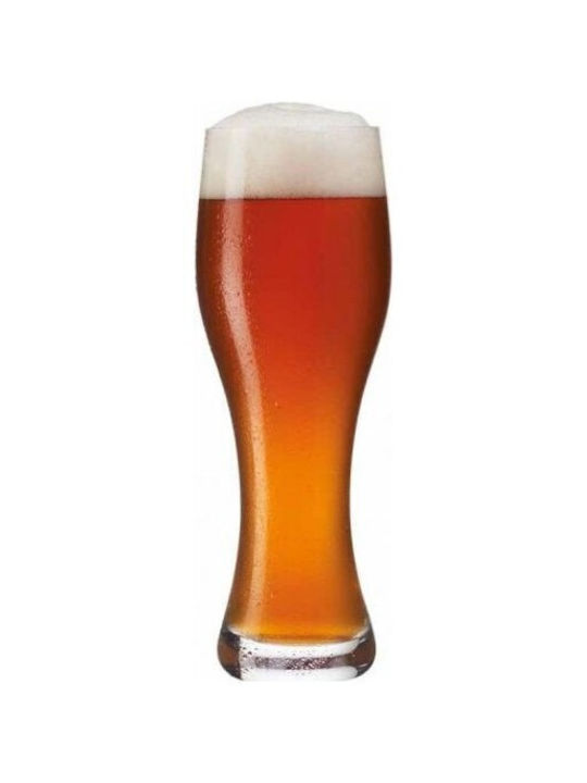 Leonardo Set of Glasses Beer, μπίρας made of Glass 500ml 2pcs