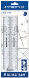 Staedtler Set 2 Instrumente Geometrice Din Plastic