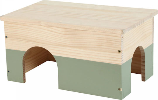 Zolux Zolux Wooden Rabbit House Neolife Col Green