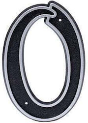 Blastic House Number 0 150mm Black