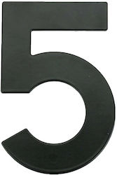 House Number 5 Mb-5 145mm Black House Number 5 Mb-5 145mm Black