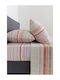 Naf Naf Sheet Sets King Size 270x280cm. Summit Red 4pcs