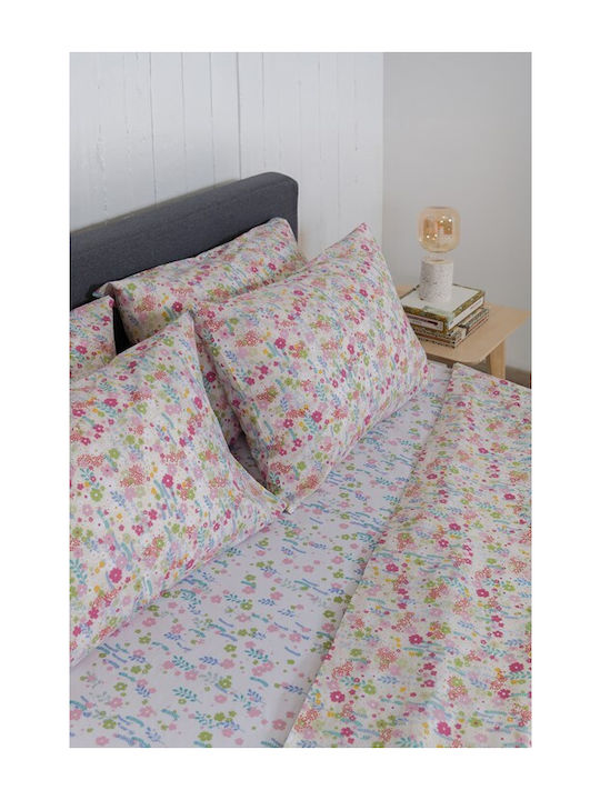 Naf Naf Set Cearșafuri 240x270cm. Summit Galben...