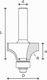 Abraboro Radius Cutter Bit 28 6/15 9/r 7.9 Abraboro TCT