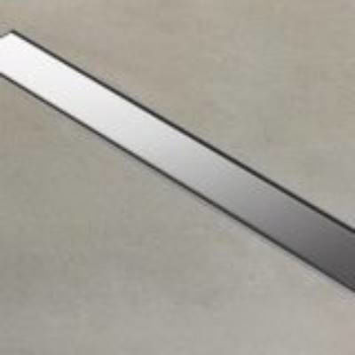 Tema Stainless Steel Shower Channel with Size 60x6.5cm Silver