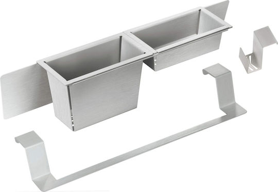 Deante Magnetic Set Accessories Brushed Steel Zzmk011o