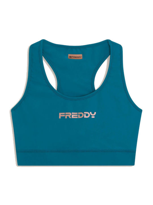 Women's Sports Bra without Padding Petrol Blue