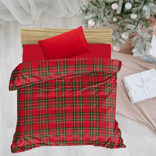 Astron Italy Σετ Μονό 3τμχ 175x260εκ. Κόκκινο