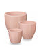 Ibergarden Set 3 Pots Pink